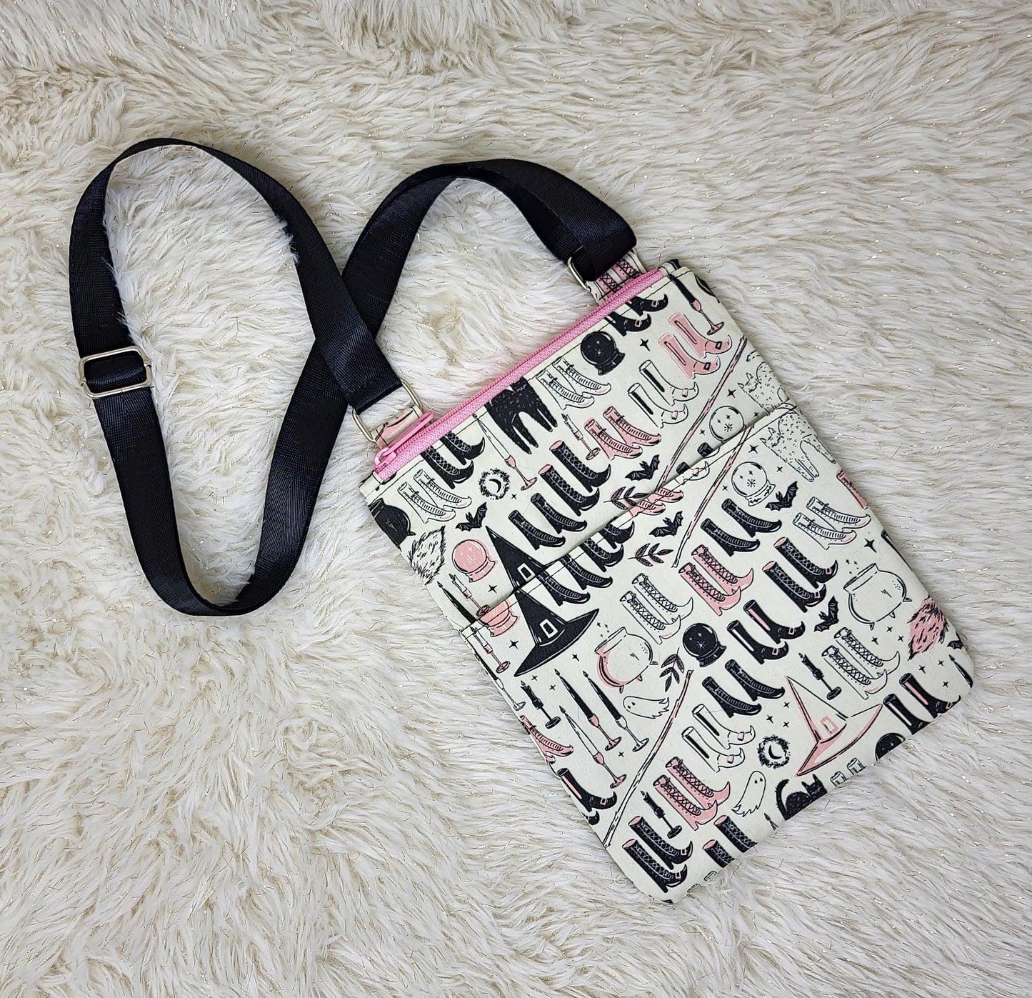 Witch Boots Crossbody Bag Small