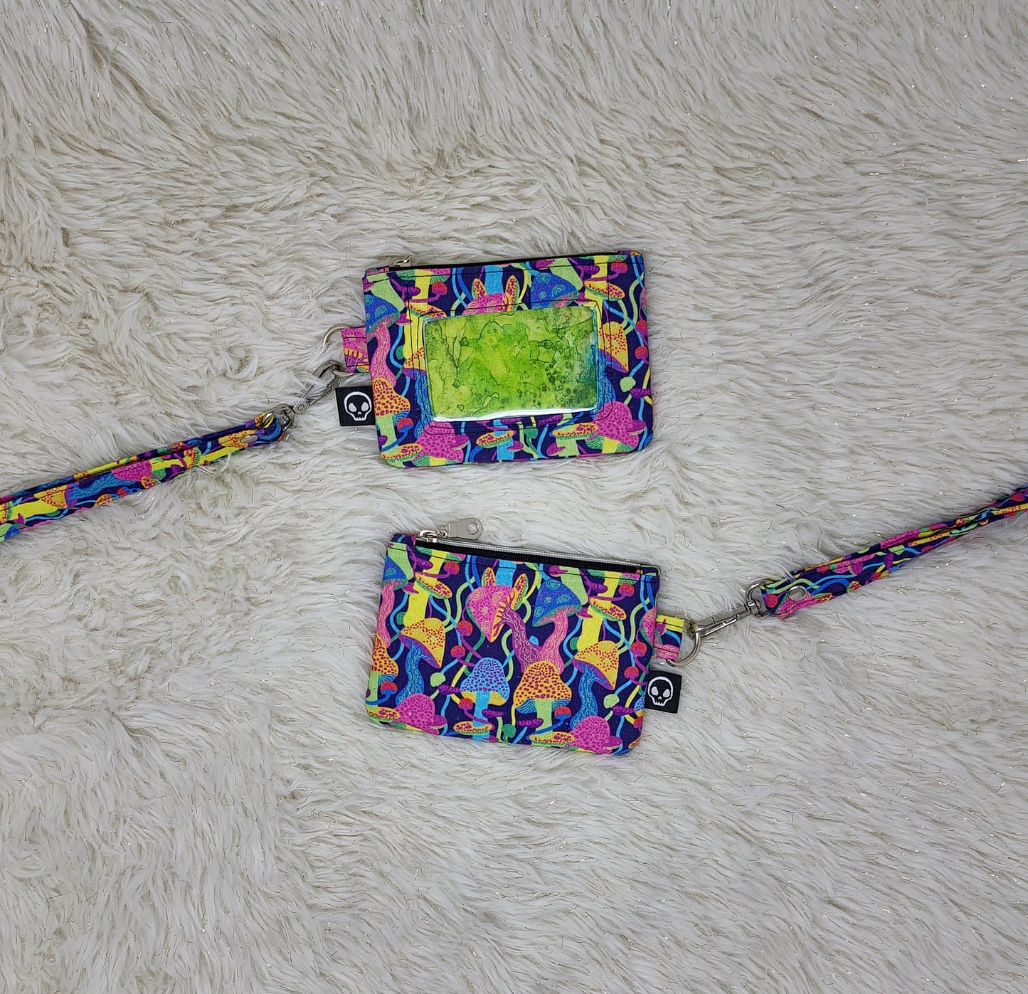 Trippy Dippy Mushrooms Piper ID Wallet