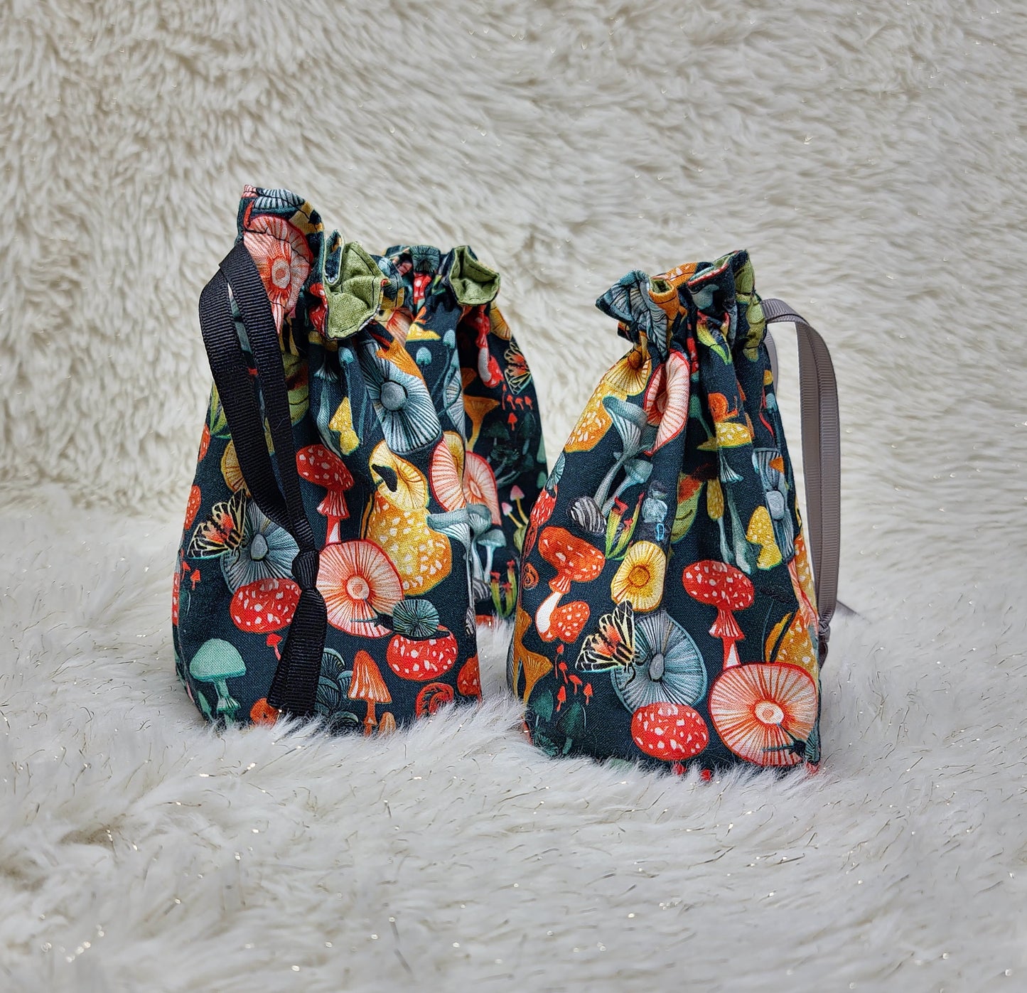 Mushroom Garden Dice Bag