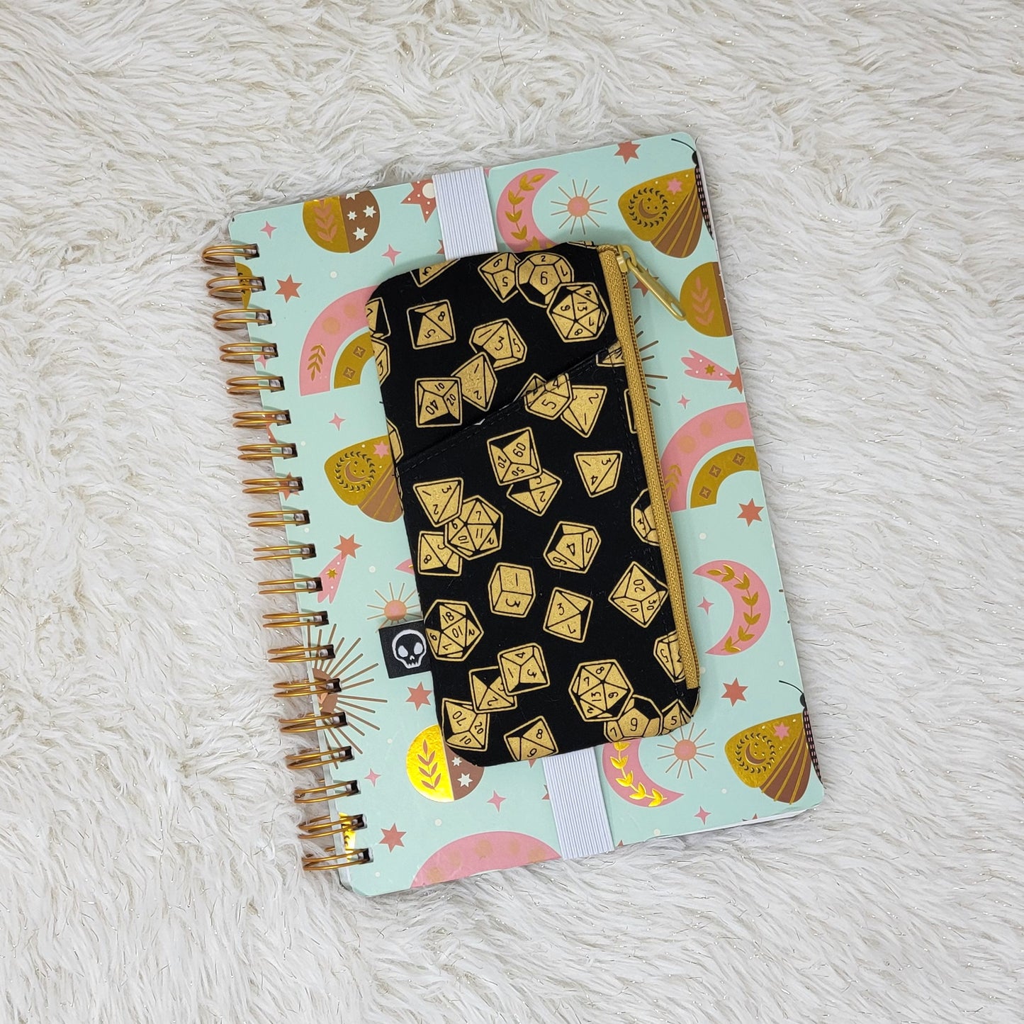 Golden Dice Pixie Pencil Pouch
