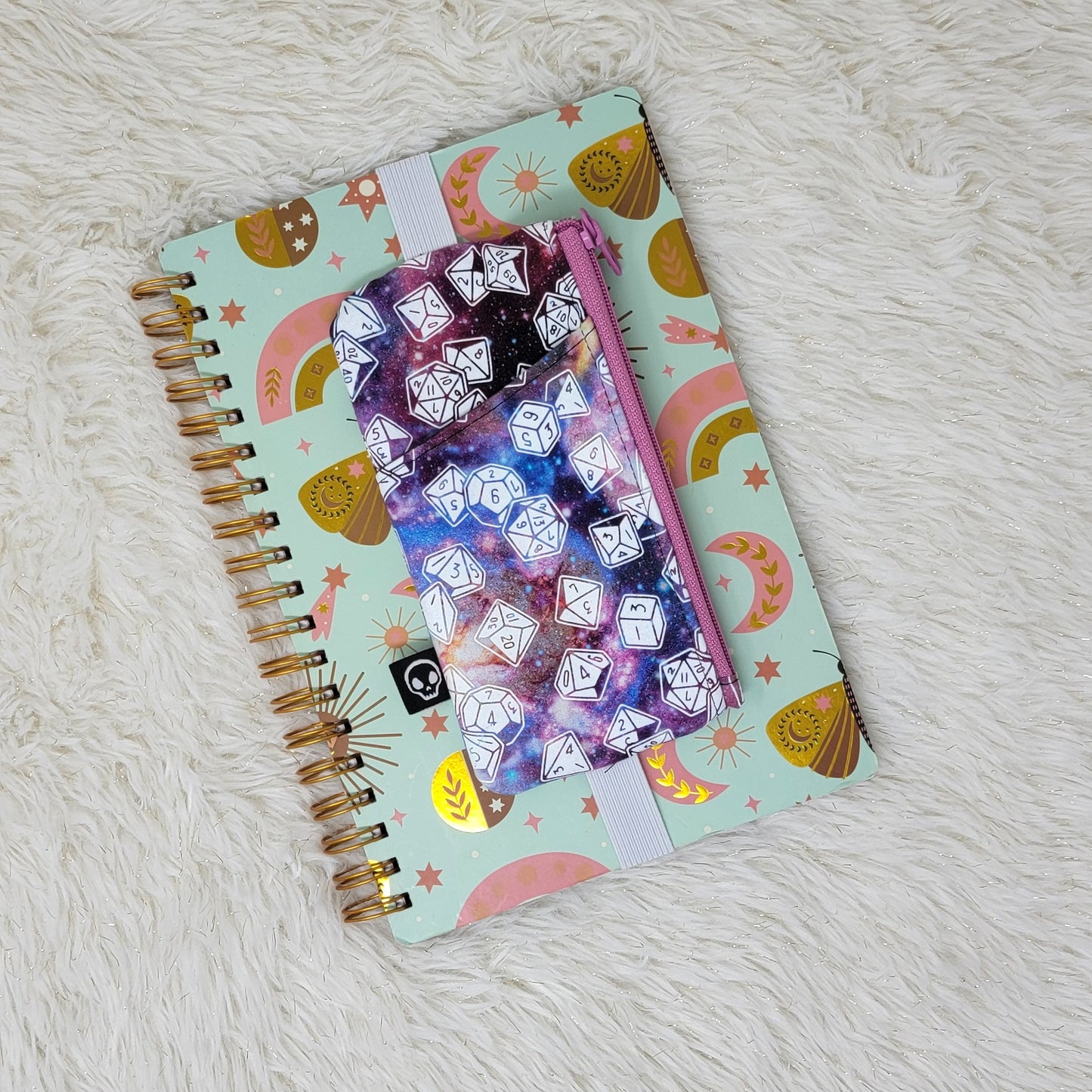 Cosmic Dice Pixie Pencil Pouch