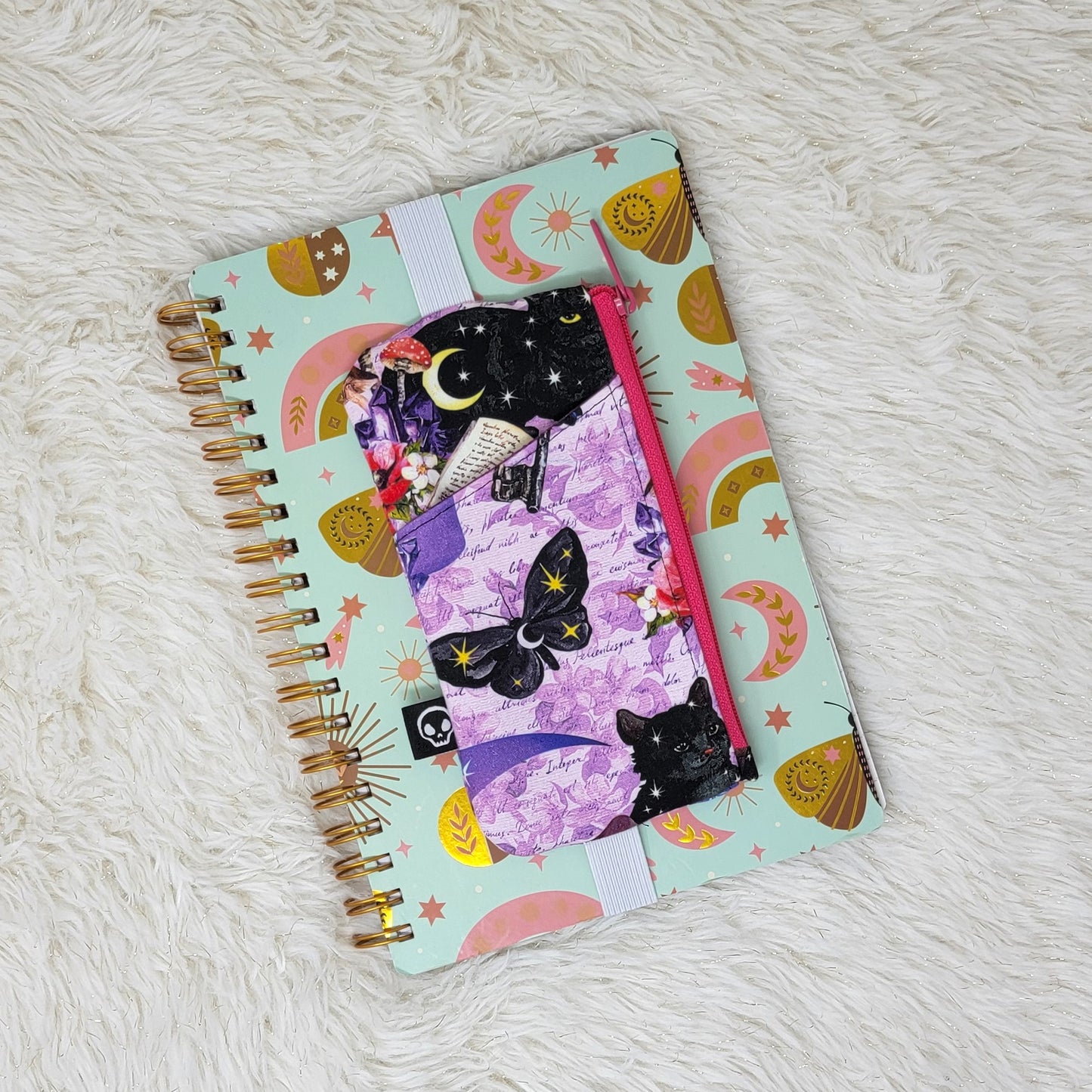 Lavender Witchy Pixie Pencil Pouch