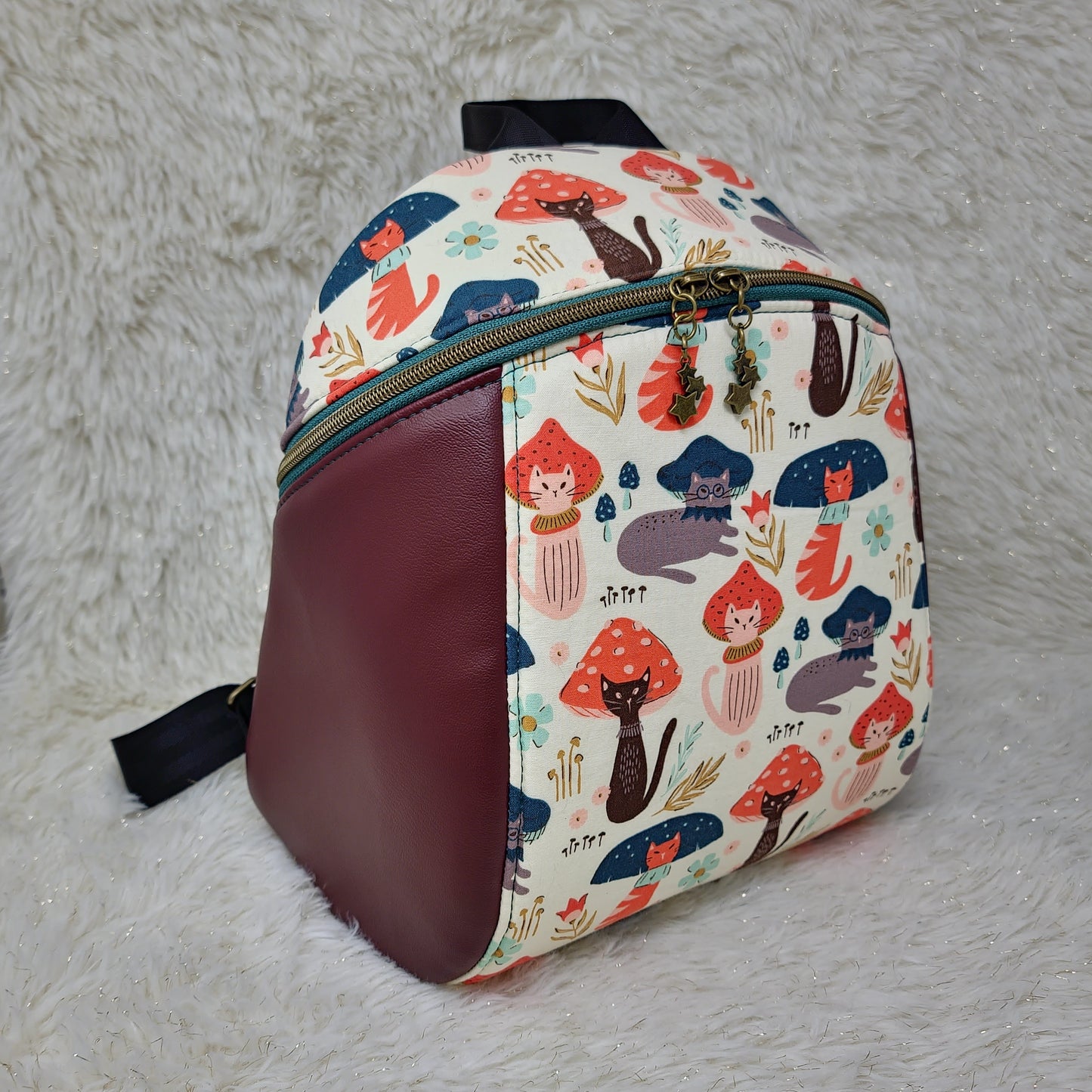Mushroom Cats Loly Backpack