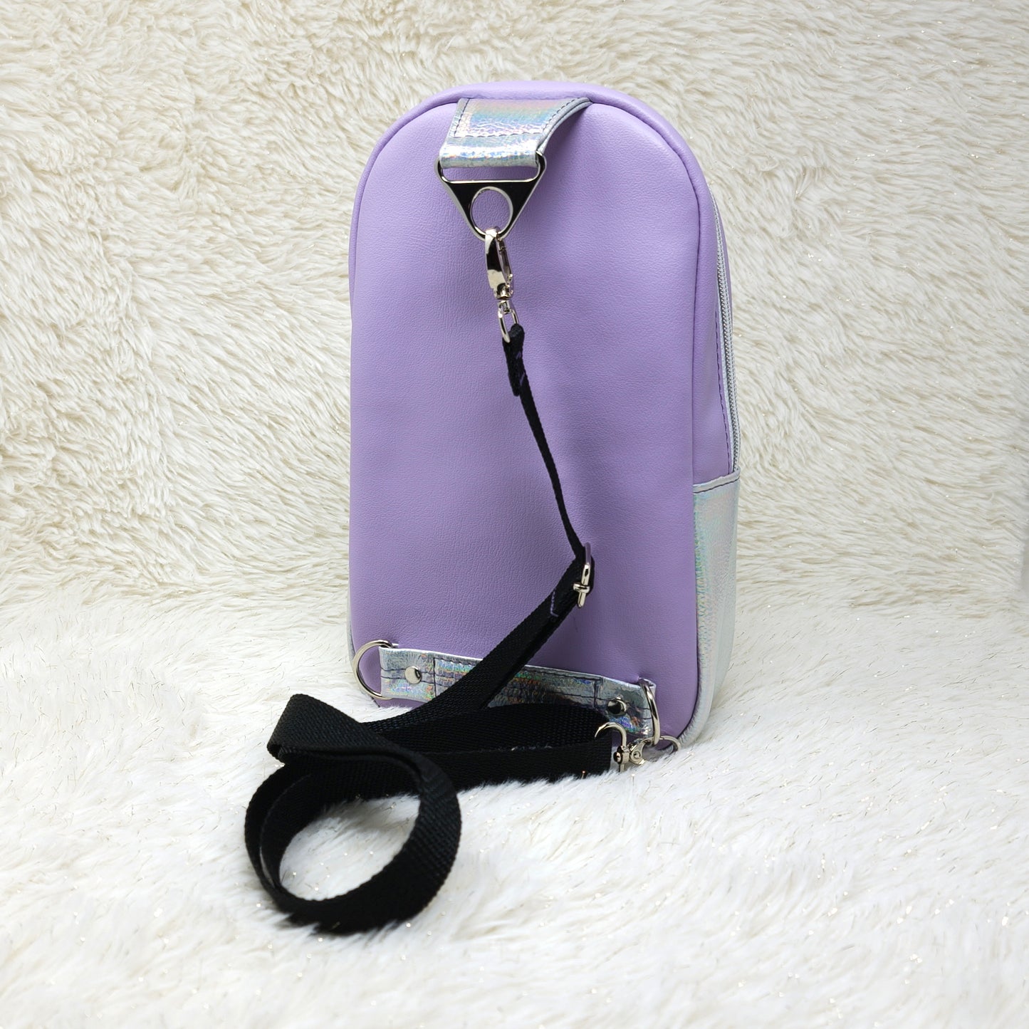 Purple Live Laugh MYAH Rosie Sling Bag
