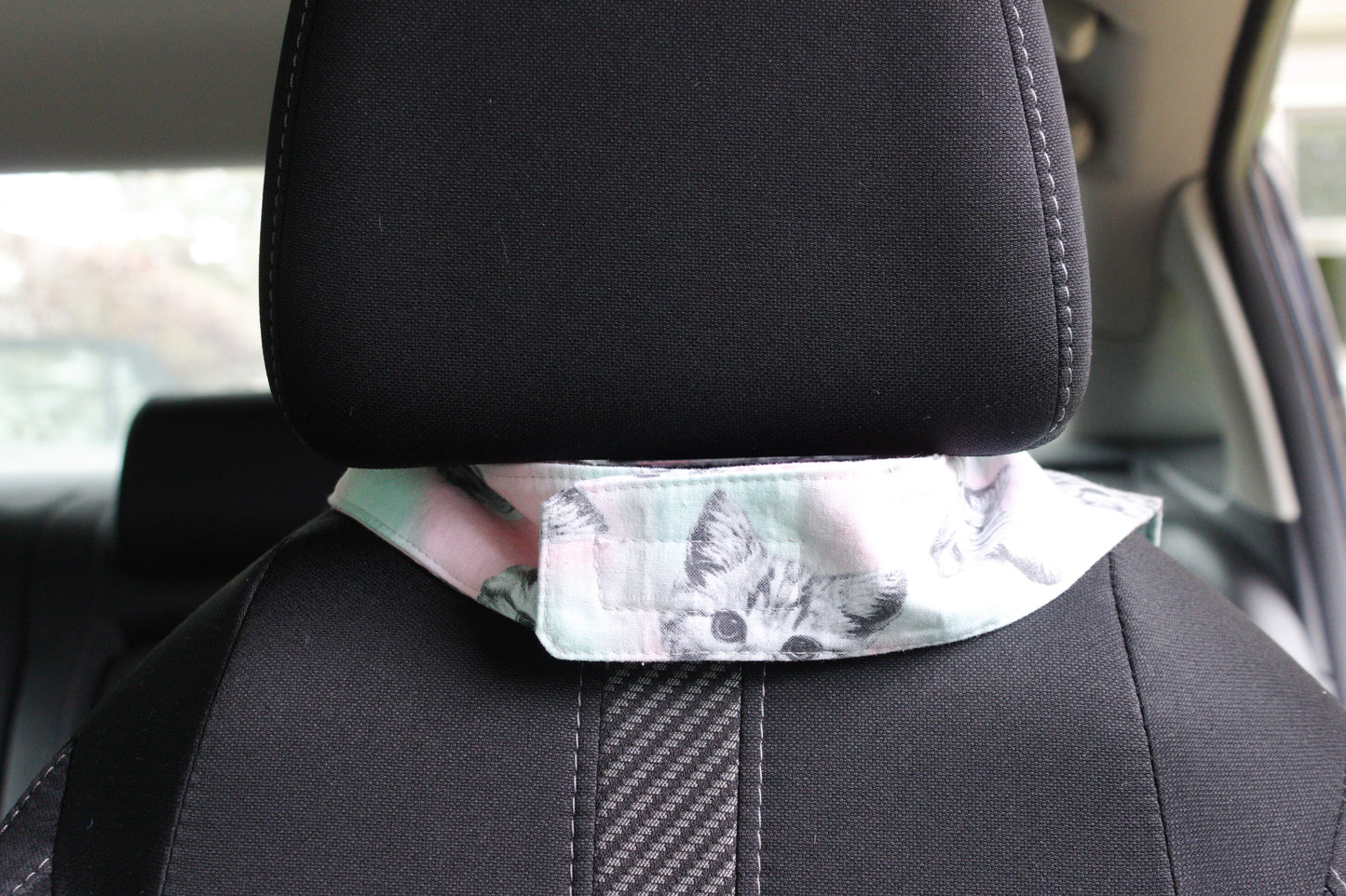 Pastel Meows Car Trash Can