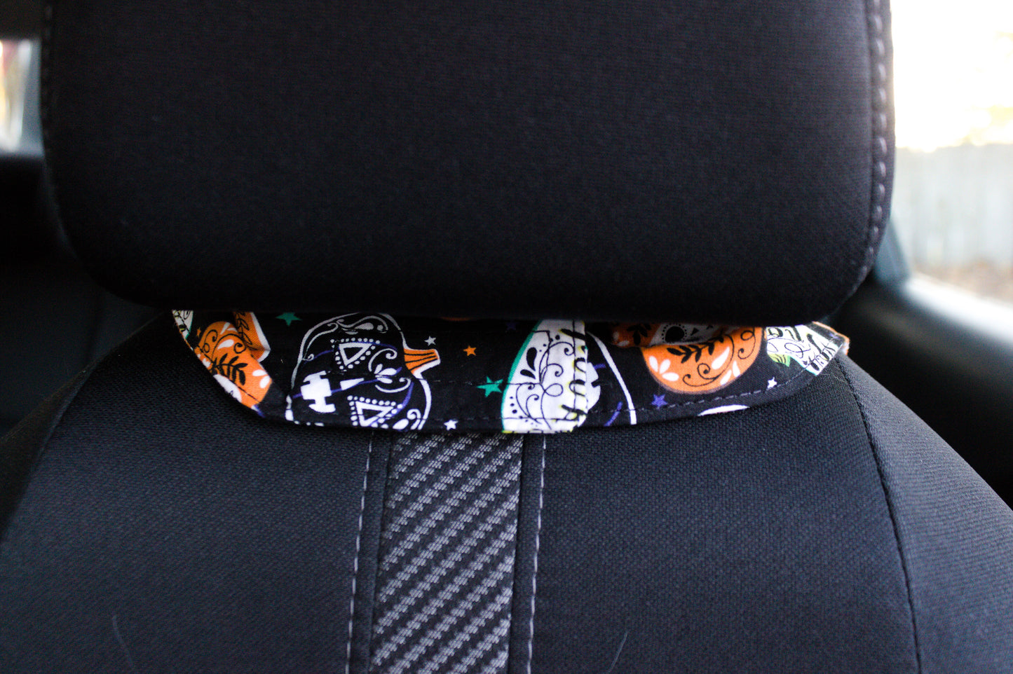 Spooky Pumpkins Car Trash Can