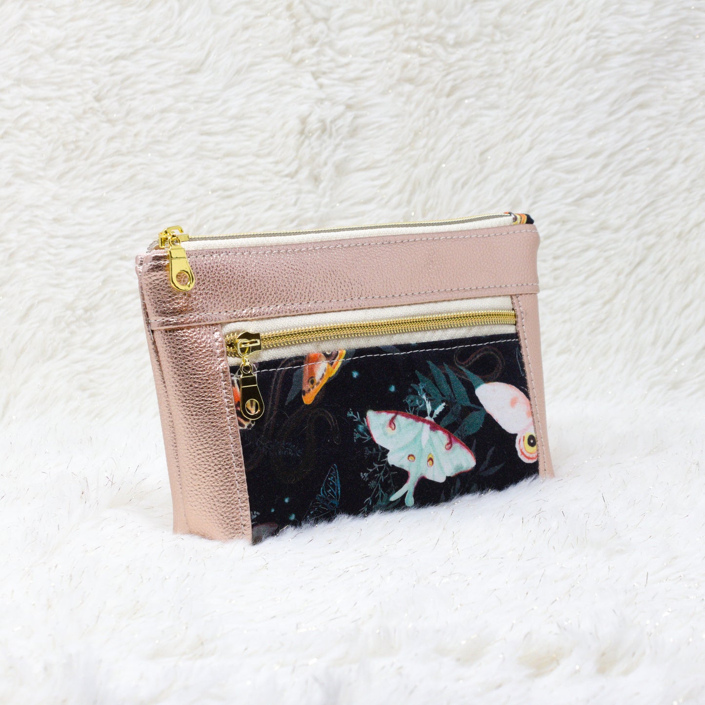 Lunar Moths Devon Pouch