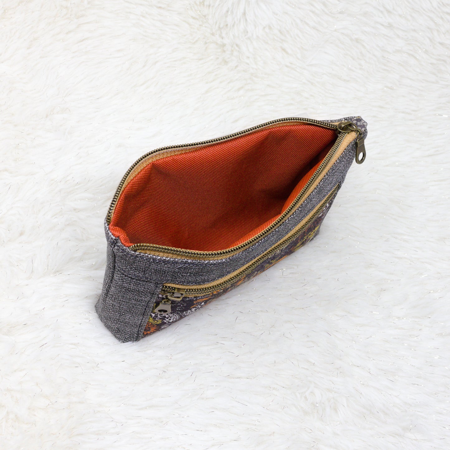 Autumn Flowers Devon Pouch