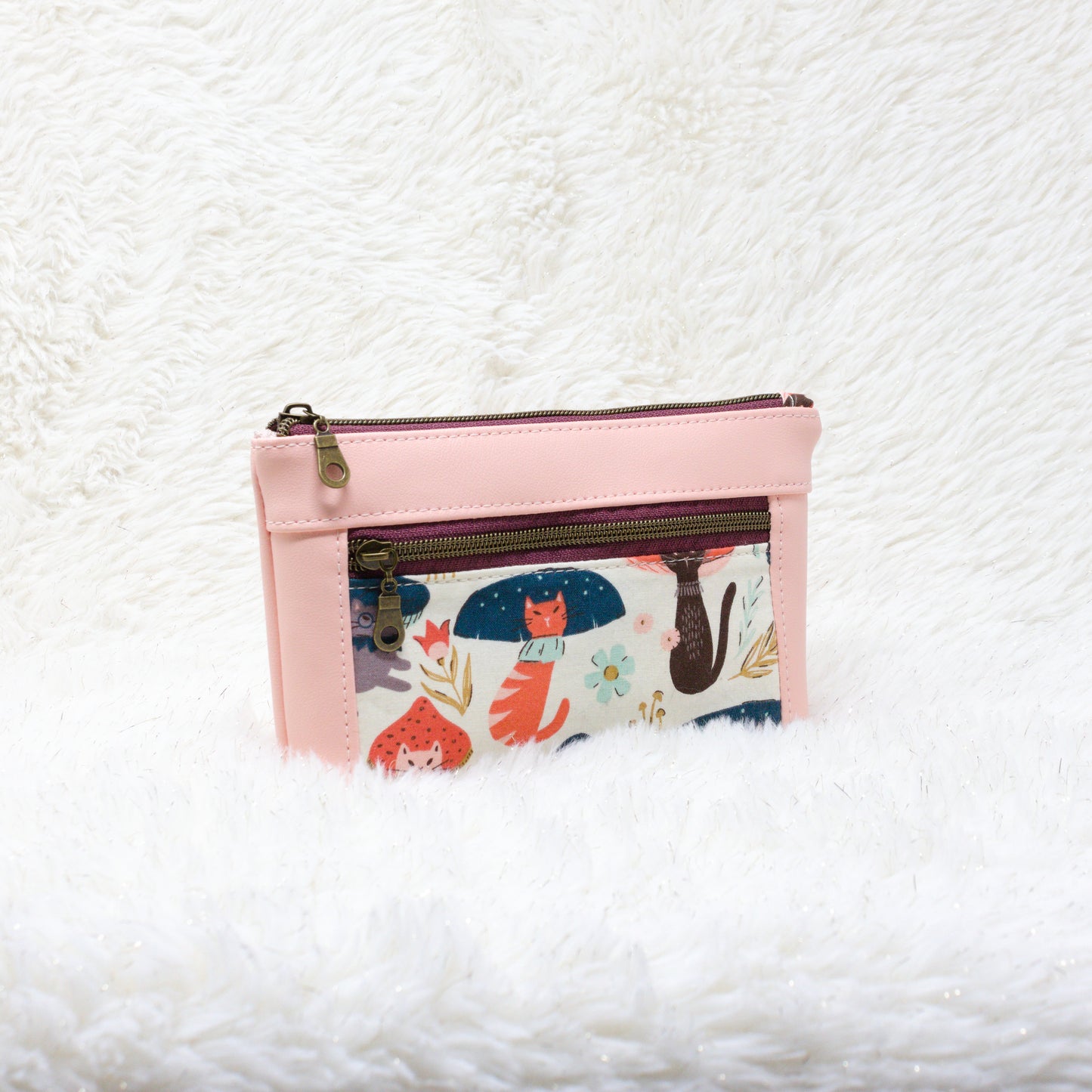 Shroom Kitty Devon Pouch
