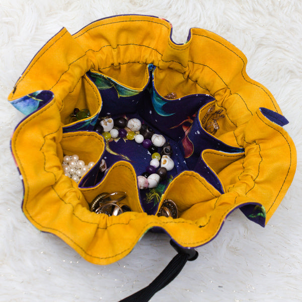 Magical Dragons Dice/Jewelry Bag