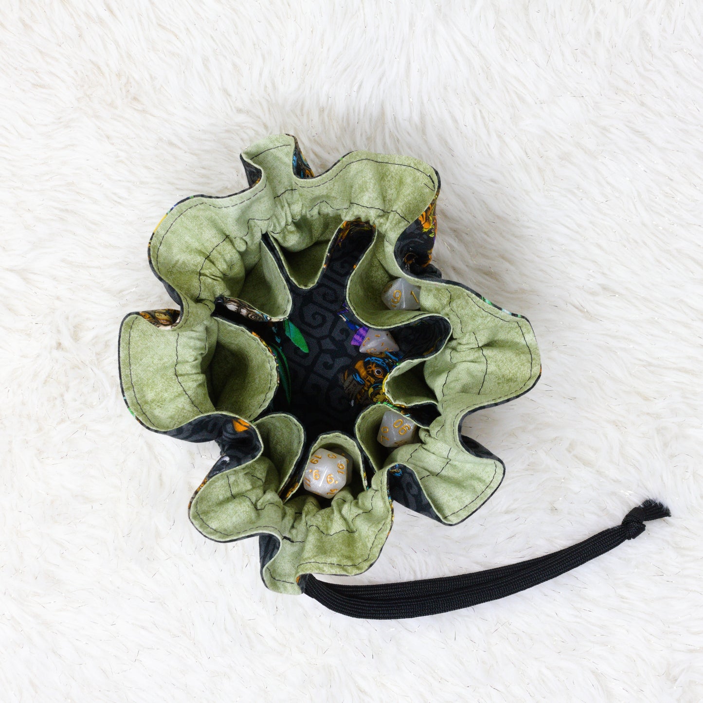 Majoras Mask Dice/Jewelry Bag