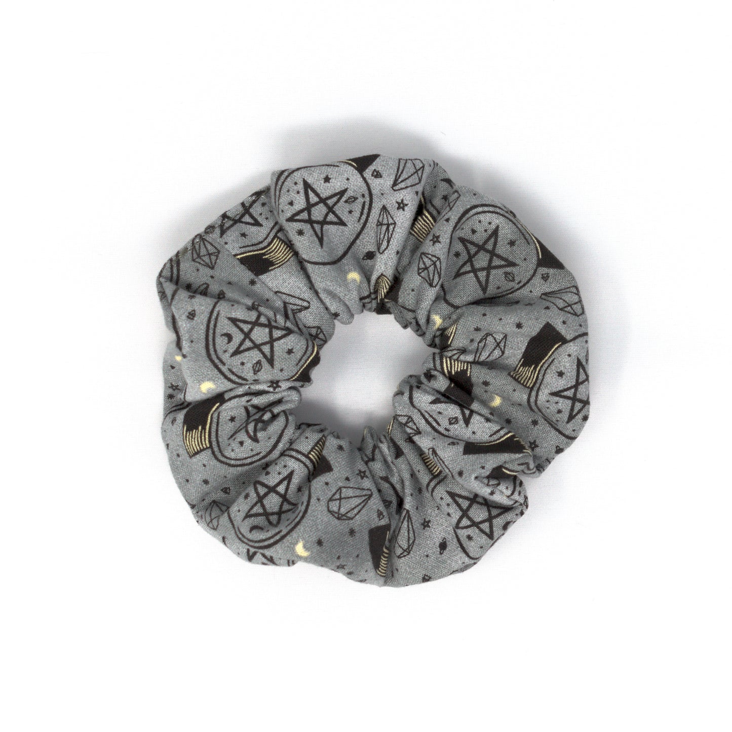 Pentagram Crystal Ball Scrunchie