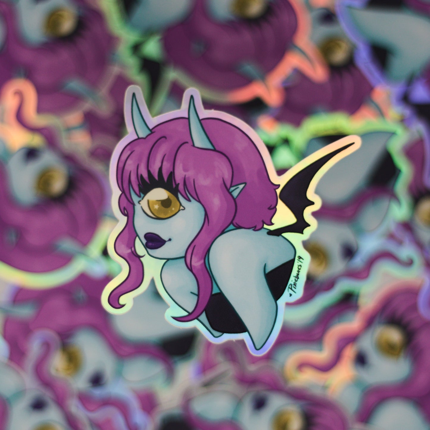 Billie the Cyclops Babe Sticker