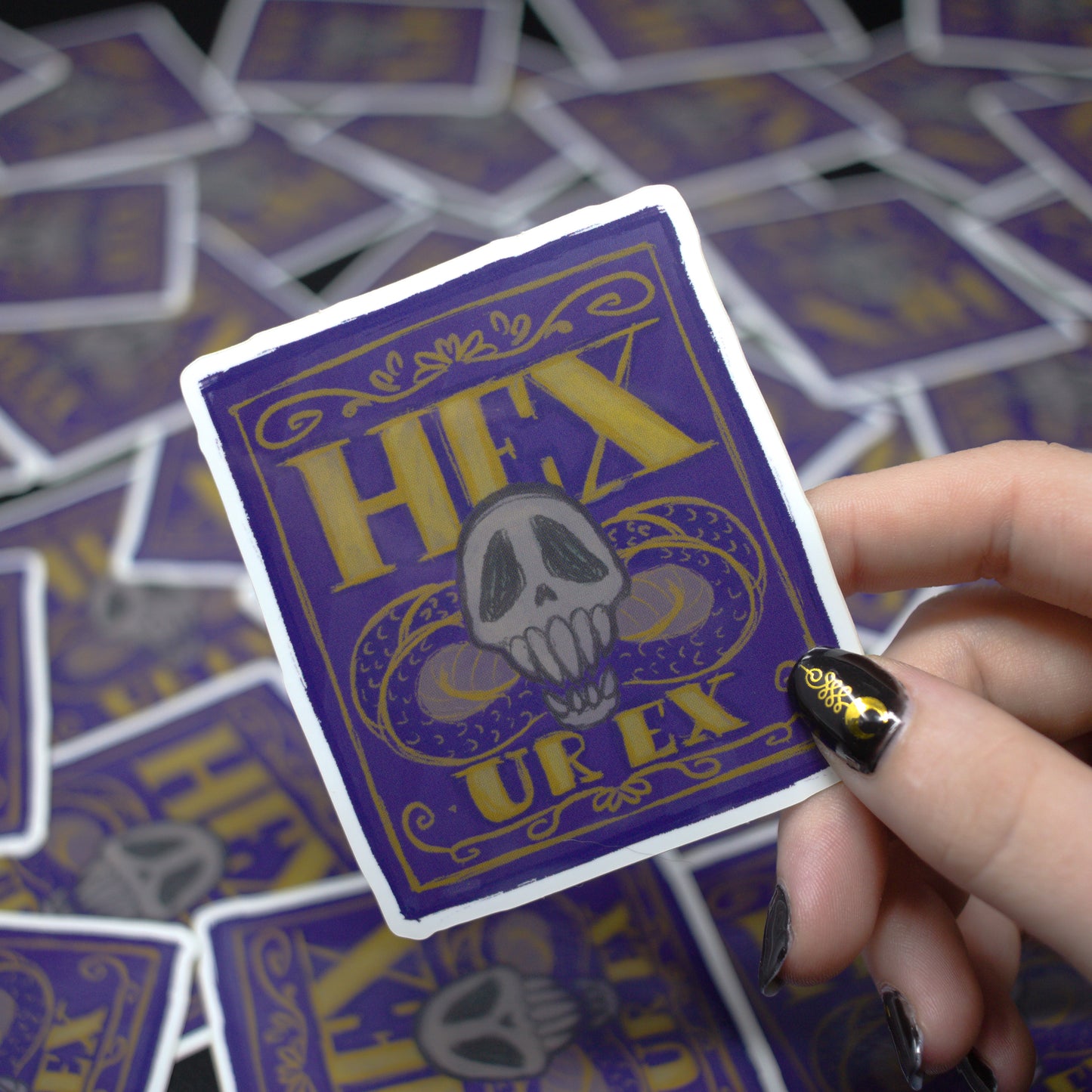 Hex Ur Ex Book Sticker