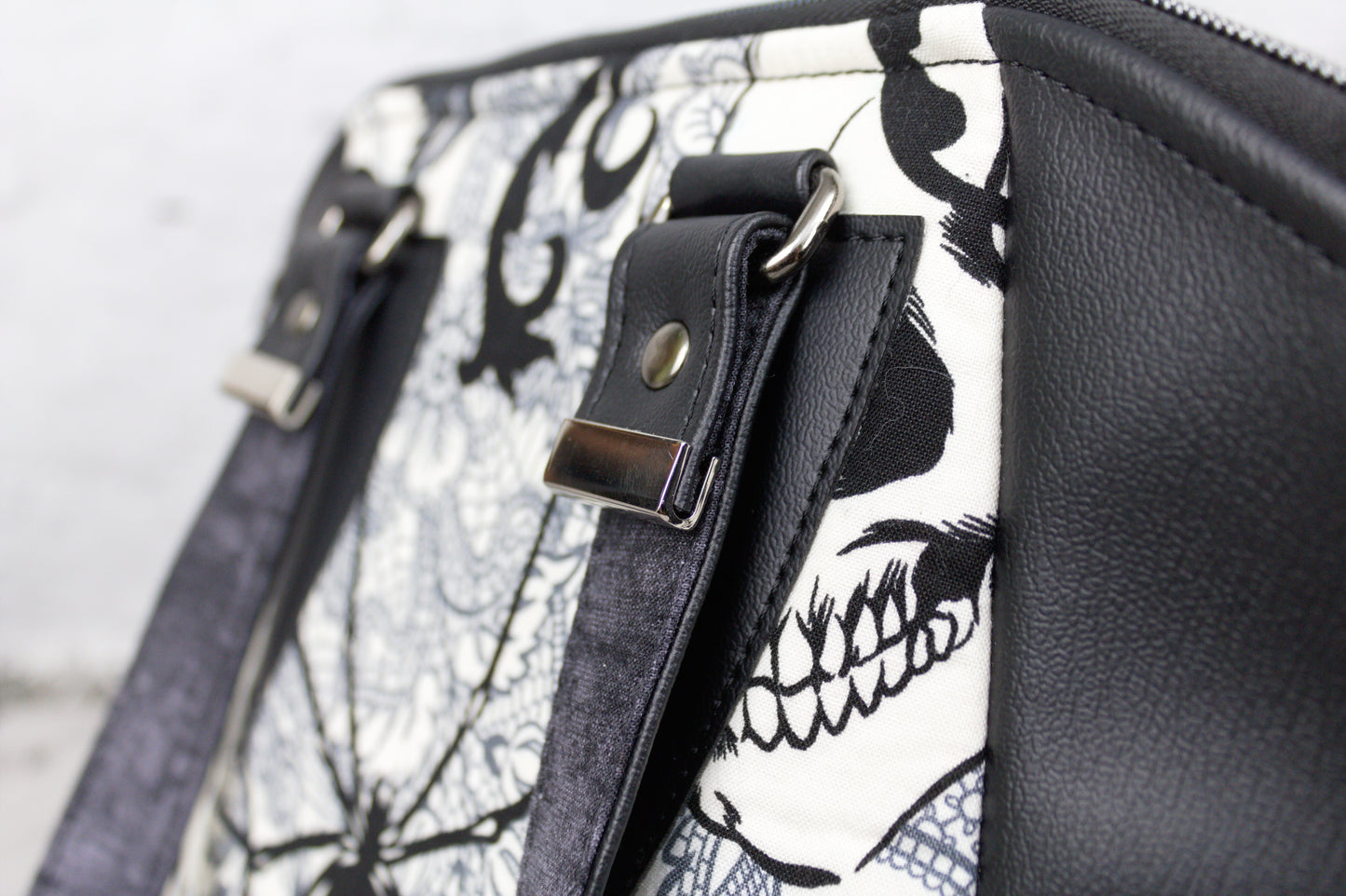 Light Black Widow Annette Handbag