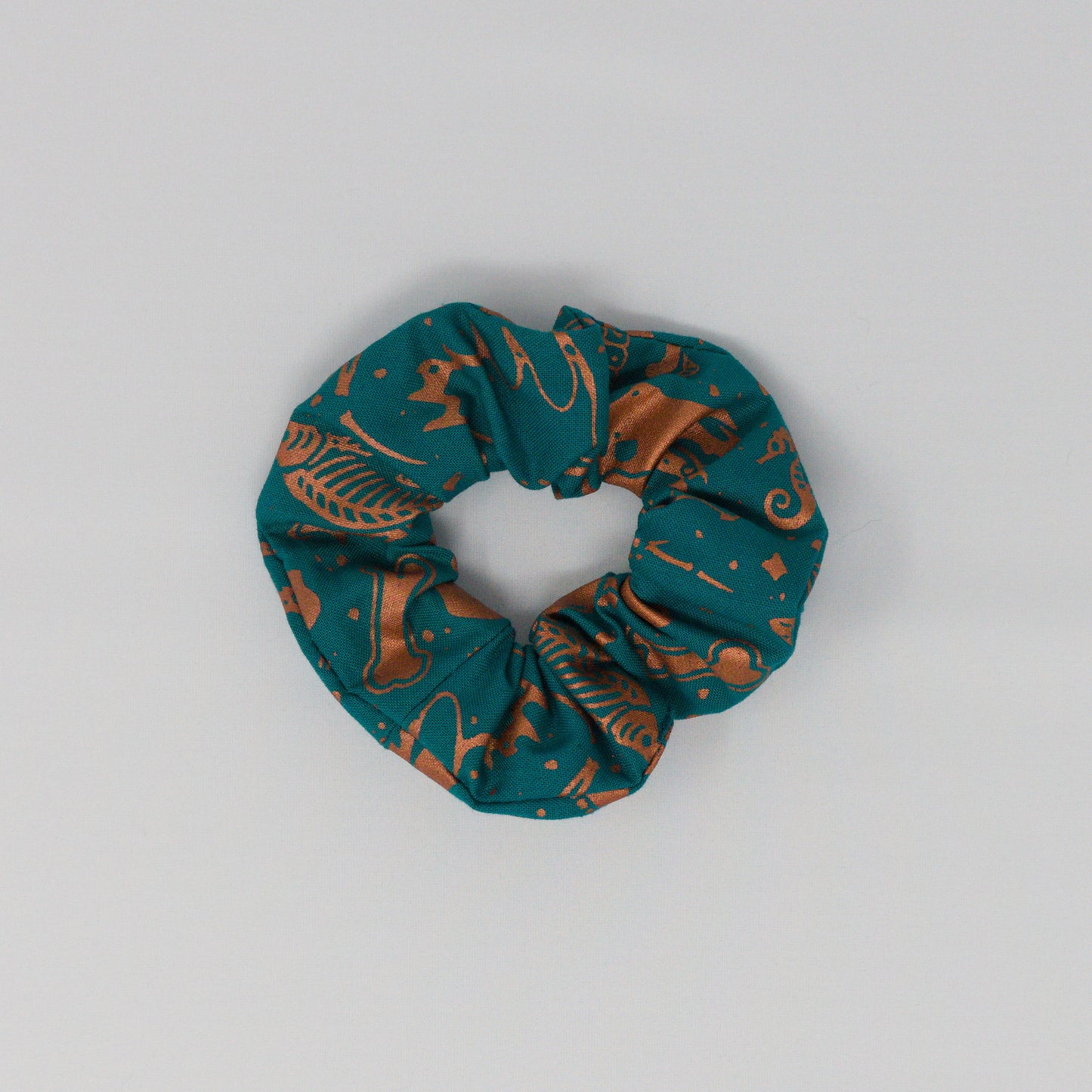 Copper Bones Scrunchie