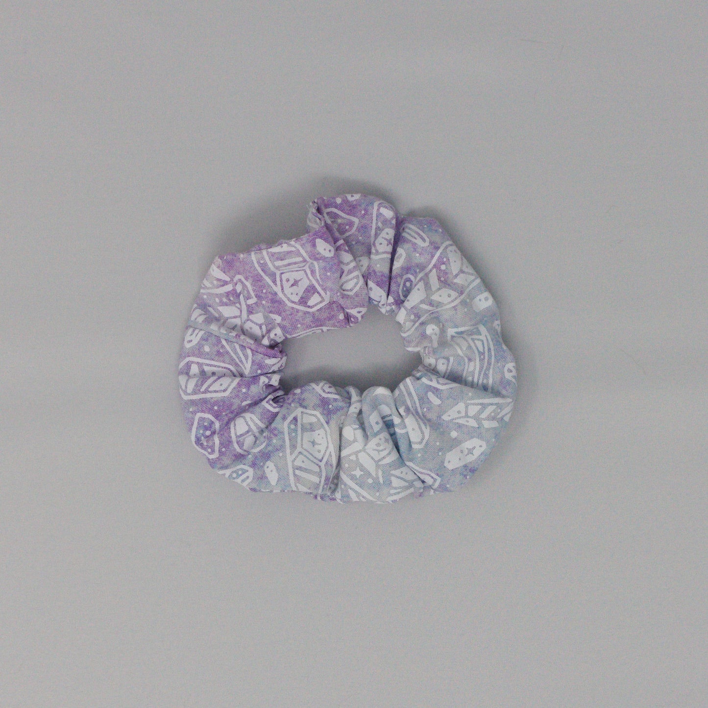 Pastel Crystals Scrunchie