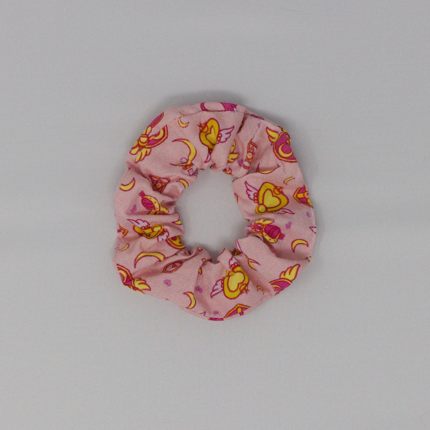 Pink Crystal Power Scrunchie