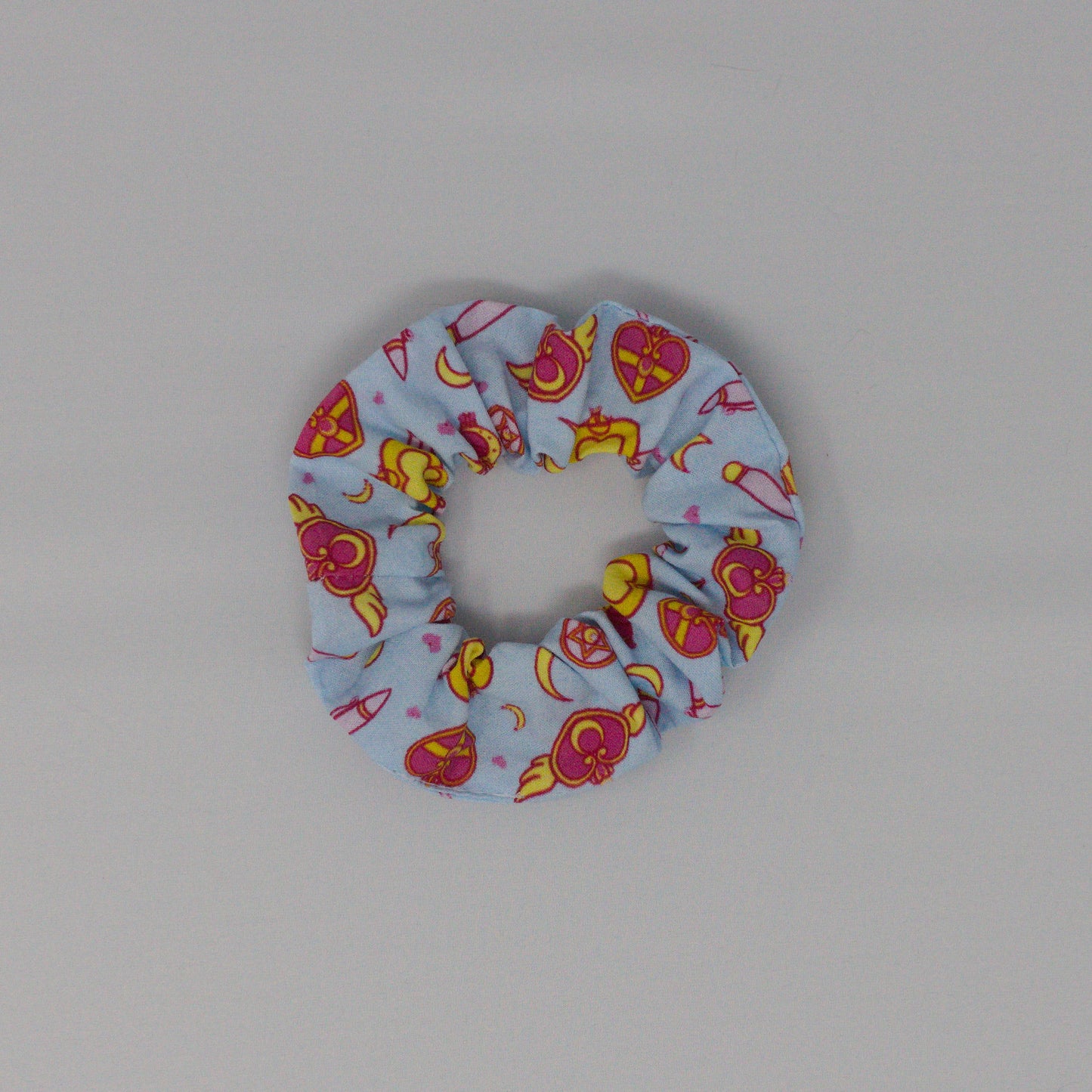 Blue Crystal Power Scrunchie