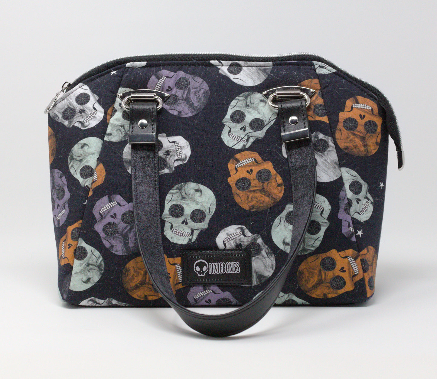 Multi Skull Annette Handbag