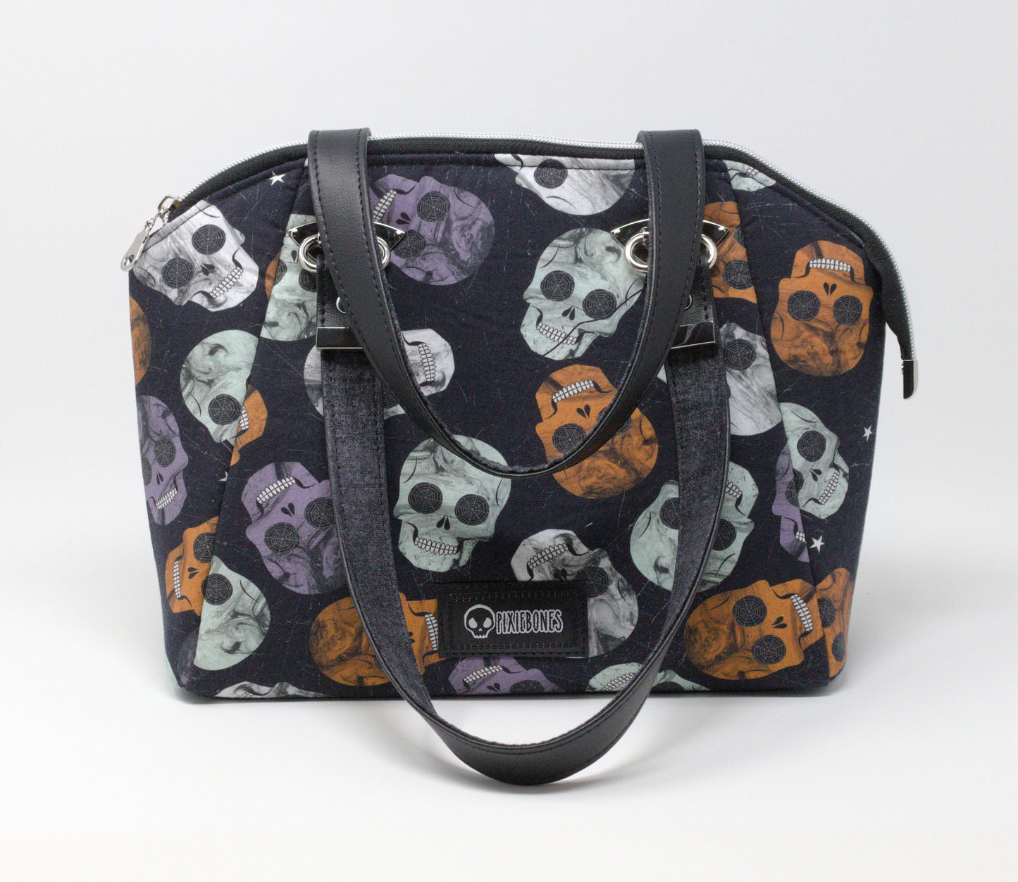 Multi Skull Annette Handbag