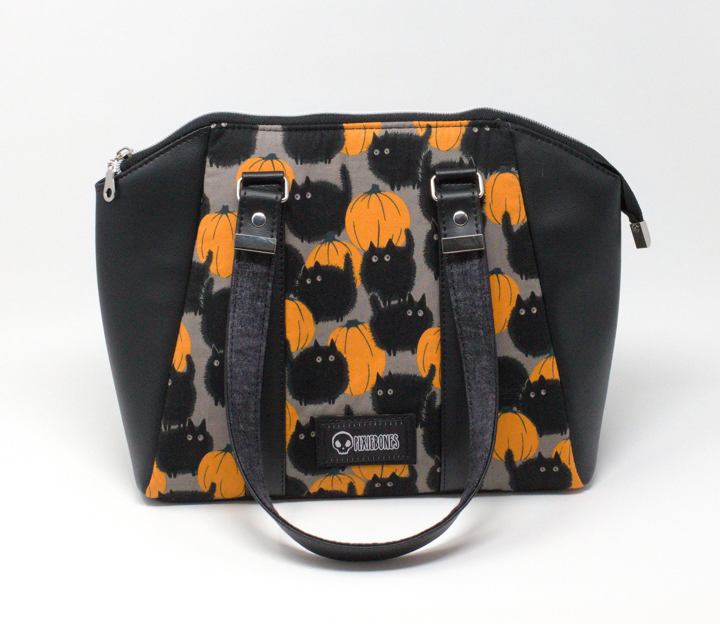 It's The Pumpkin Kitty Annette Handbag