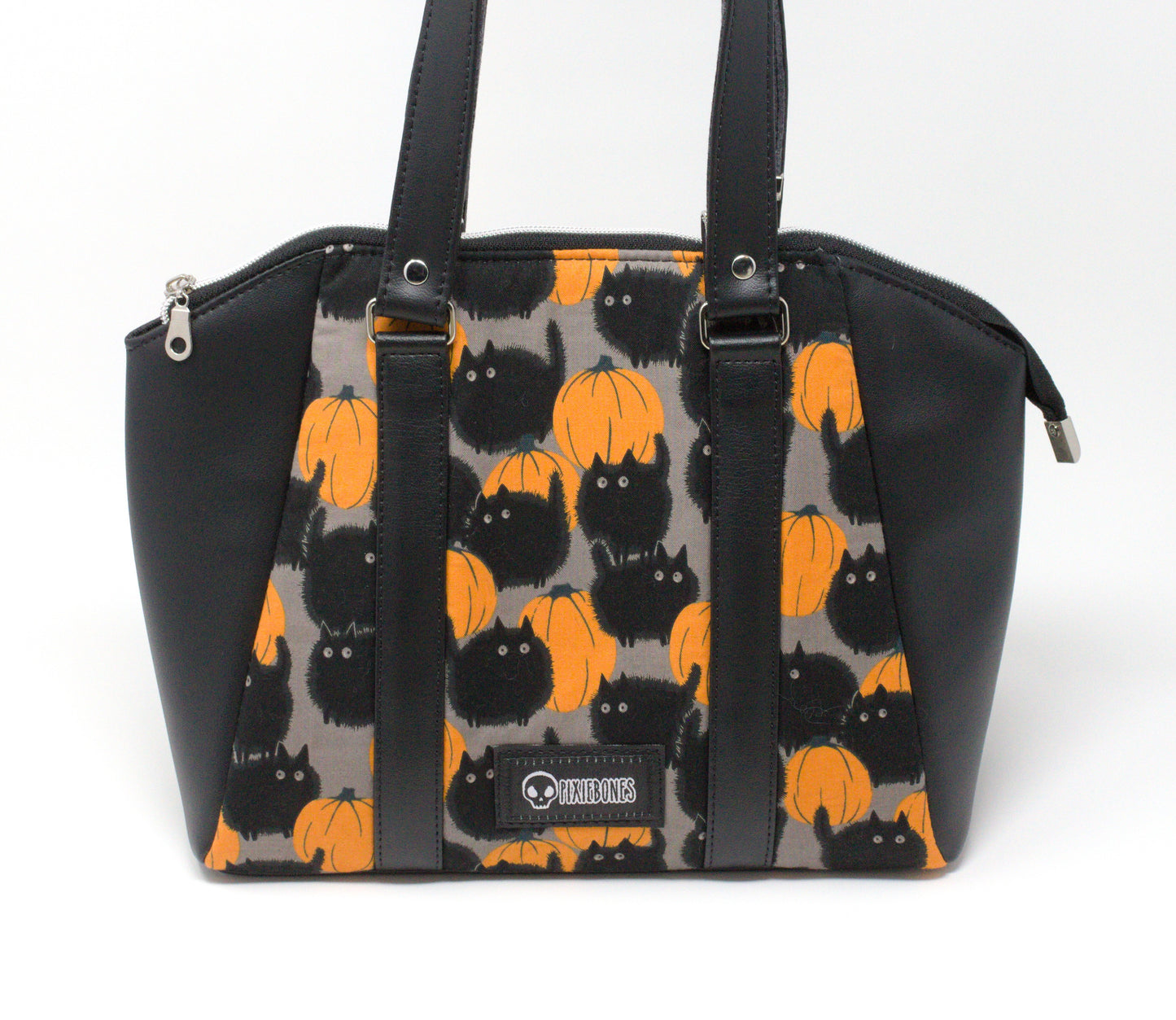 It's The Pumpkin Kitty Annette Handbag