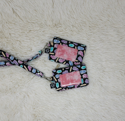 Pastel Crystals Piper ID Wallet