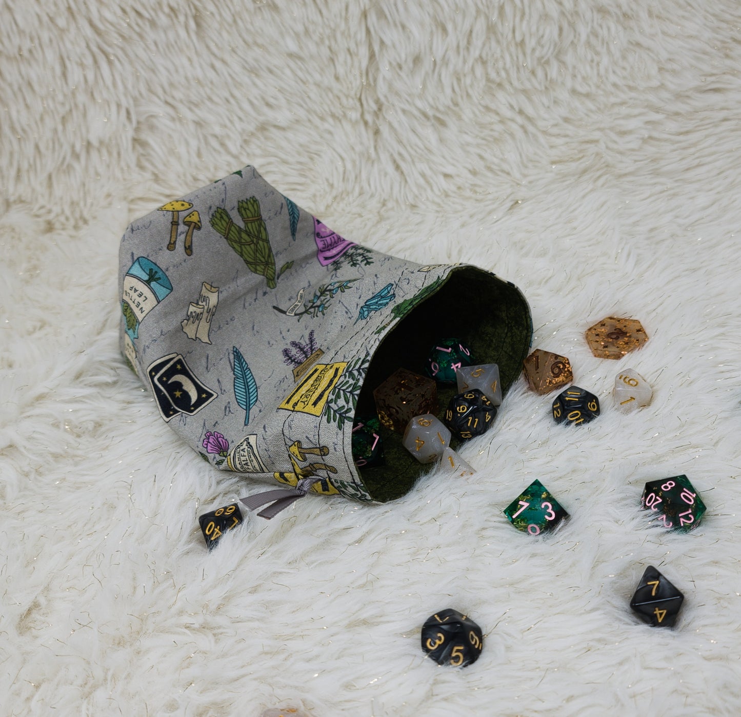 Herbs & Magic Dice Bag
