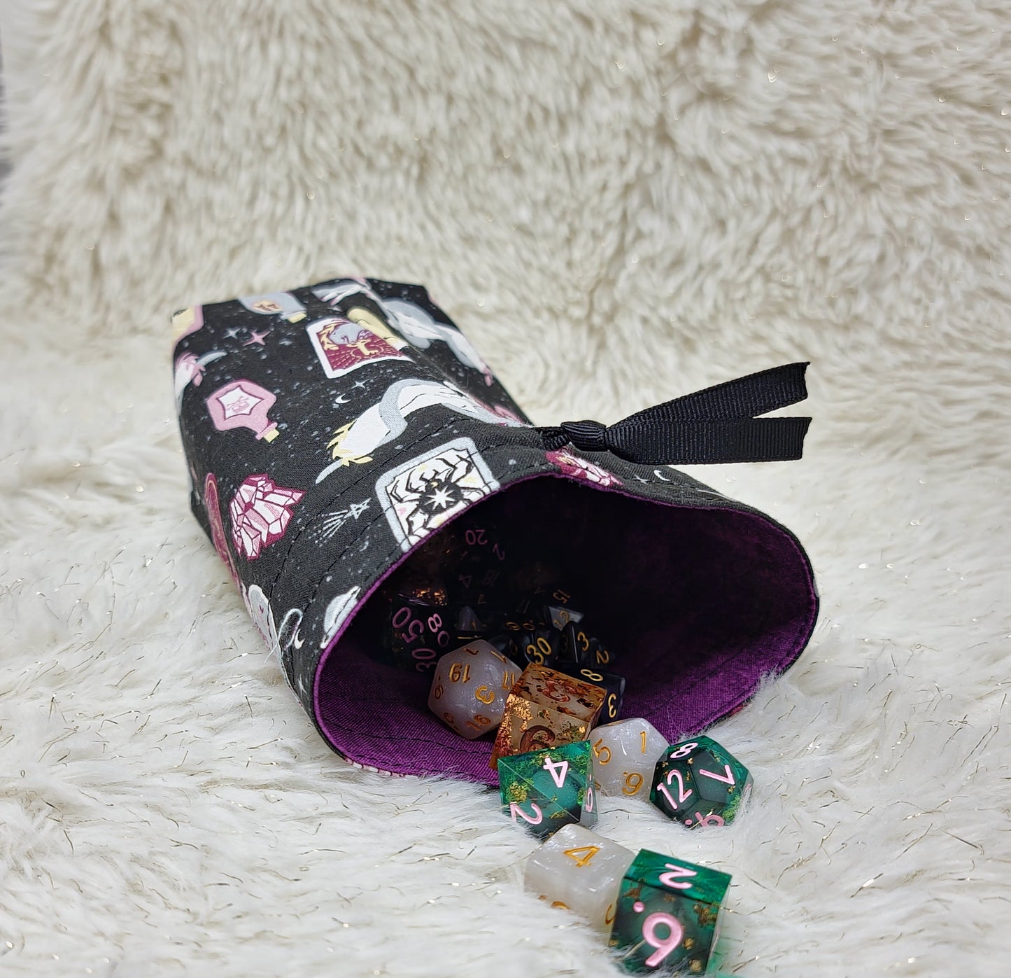 Cute Necromancy Dice Bag