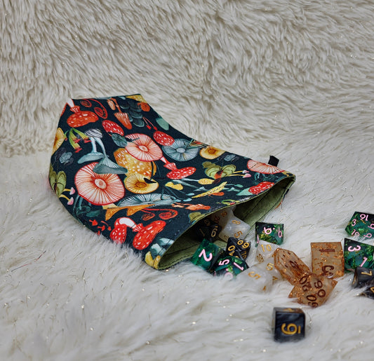 Mushroom Garden Dice Bag