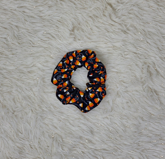 Glitter Candy Corn Scrunchie