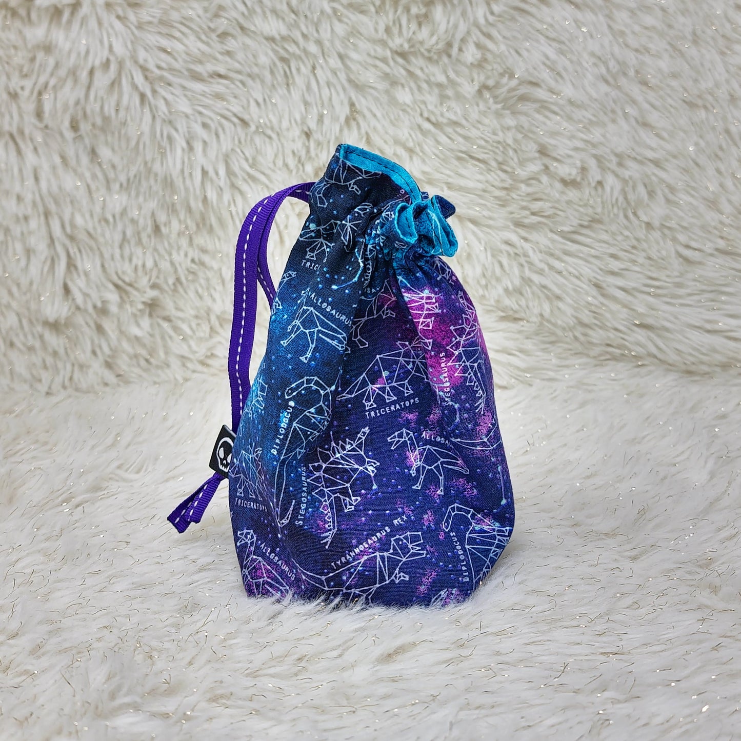 Dino Astrology Dice Bag