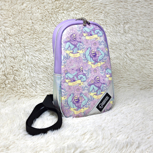 Purple Live Laugh MYAH Rosie Sling Bag