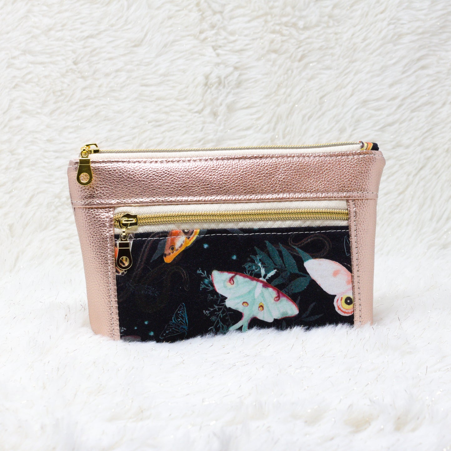 Lunar Moths Devon Pouch