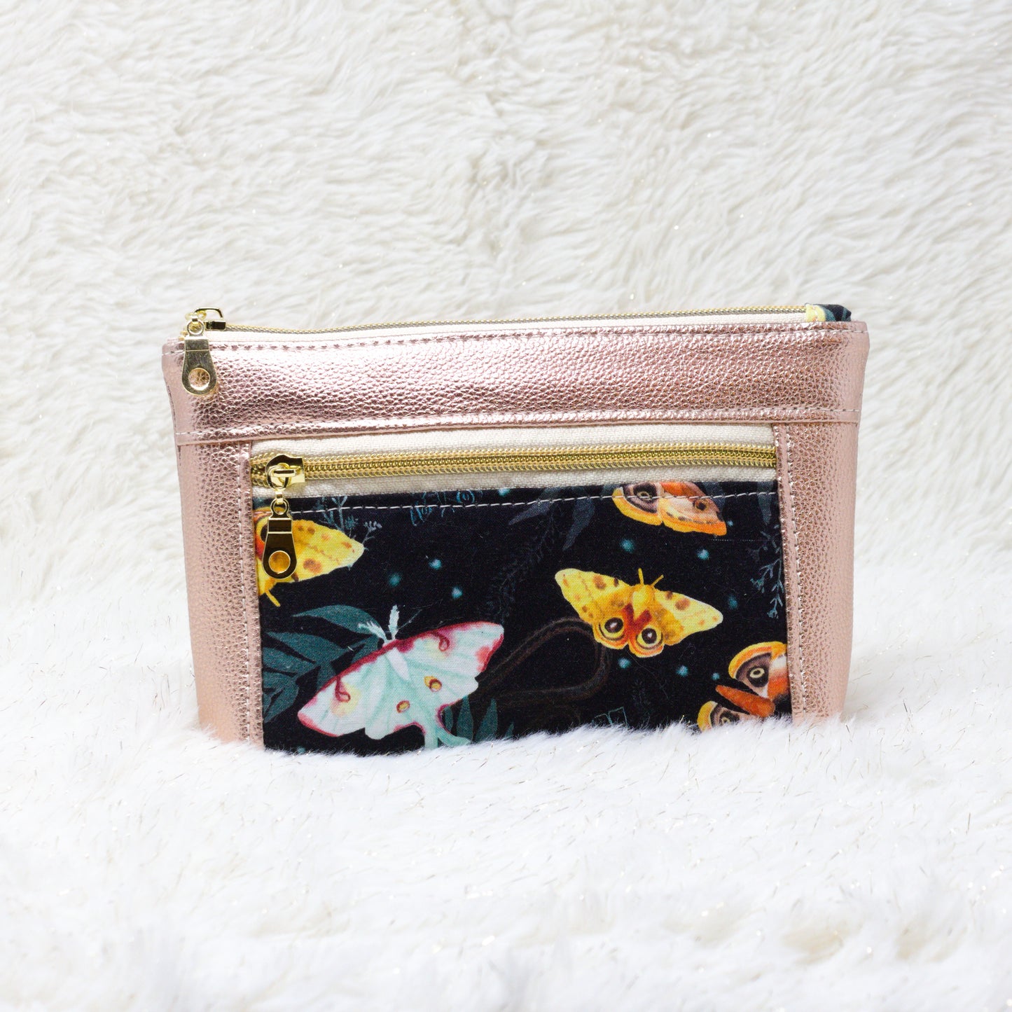 Lunar Moths Devon Pouch