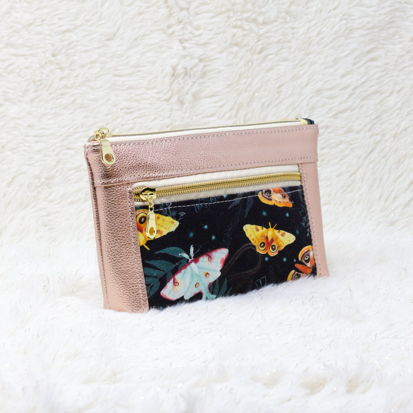 Lunar Moths Devon Pouch