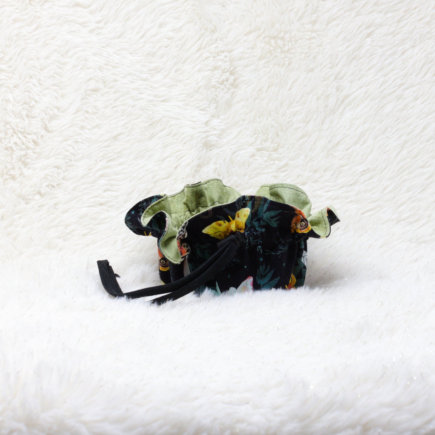 Dark Moths Dice/Jewelry Bag