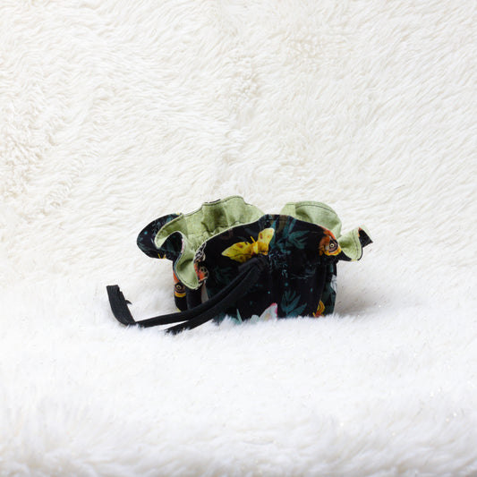 Dark Moths Dice/Jewelry Bag