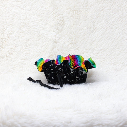 Rainbow Skeletons Dice/Jewelry Bag