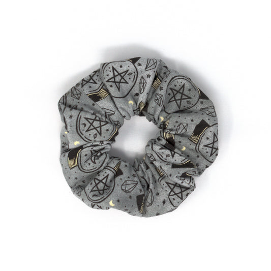 Pentagram Crystal Ball Scrunchie