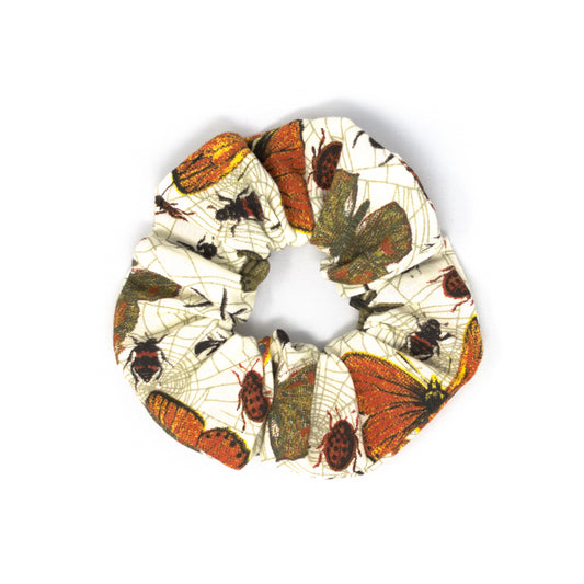 Moths and Bugs Scrunchie