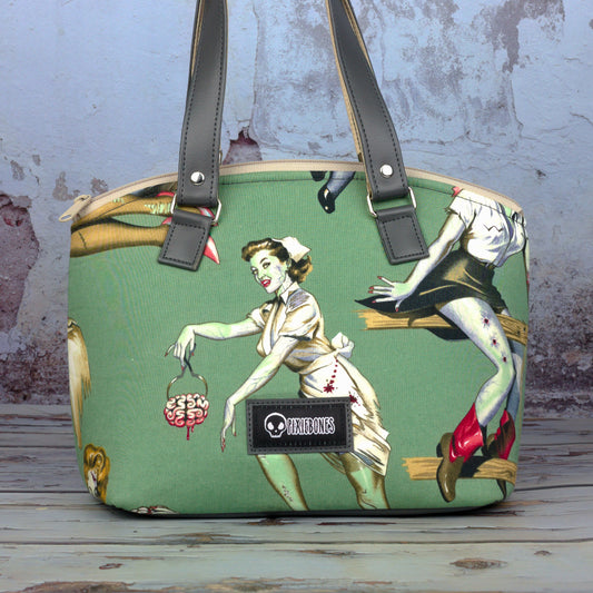 Pinup Zombies Lola Domed Handbag