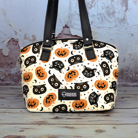 Light Retro Halloween Lola Handbag