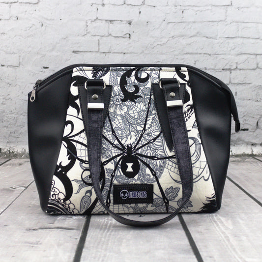 Light Black Widow Annette Handbag