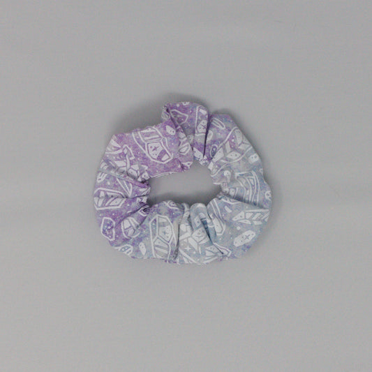 Pastel Crystals Scrunchie