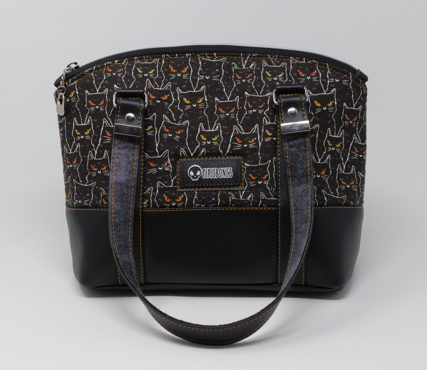 Black Cats Lola Handbag