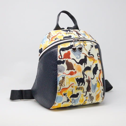 Feline Silhouette Loly Backpack